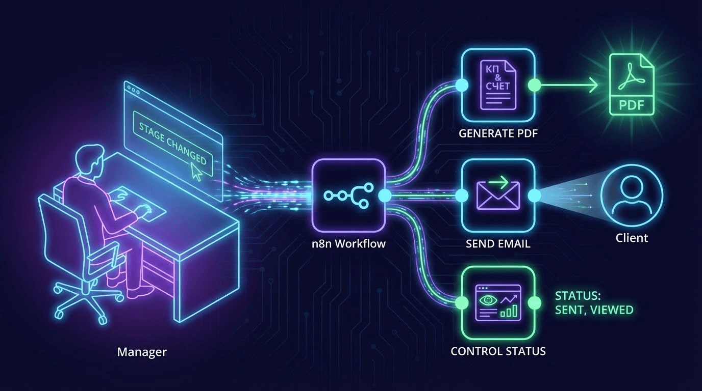 Автогенерация КП и счетов